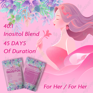 Aegelwell Myo-Inositol &amp; D-Chiro Inositol <strong>Supplement</strong> Powder 40:1 Ratio Plus Folate and Vitamin D Support Women Healthy - Product Image 2