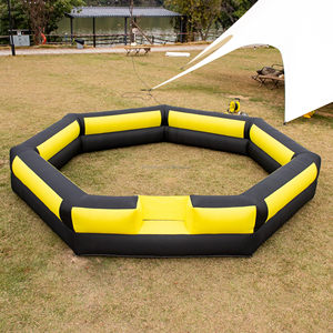 <span class=keywords><strong>Gaga</strong></span> <span class=keywords><strong>Ball</strong></span> Pit gonflable de 15 pieds avec souffleur intégré puissant, <span class=keywords><strong>Gaga</strong></span> Pit portable pour les activités intérieures et extérieures, l'école et la famille - Product Image 3