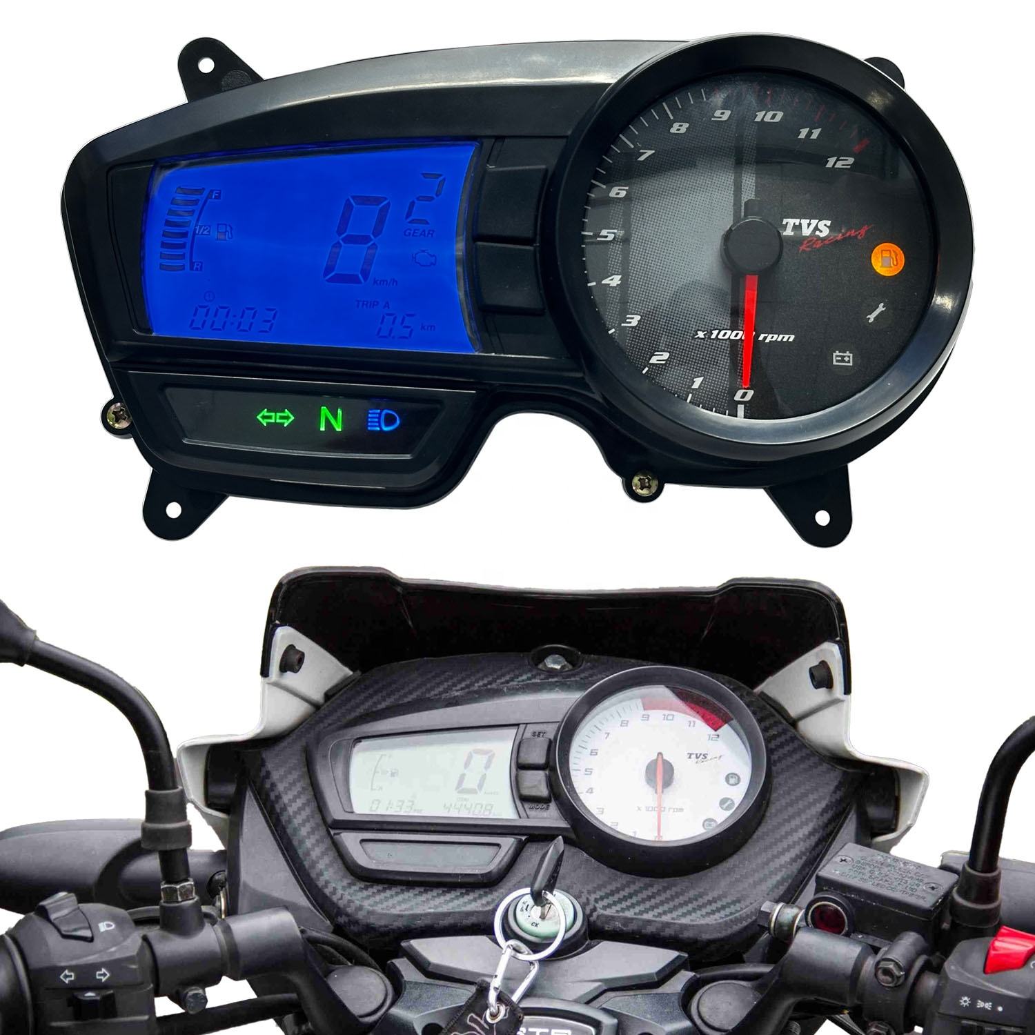 Tvs Bike Speedometer Mileage Meter For Bikes Speedometer/ Speed