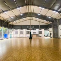 Tente de réception en aluminium de grande taille, modèle A-frame, en 6061-T6/6082, pour les sports en intérieur, 600 m²