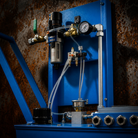 Système de lubrification industriel portable HSH-S01, unité de mélange huile-air pour test en ligne des chaînes et des boîtiers de roulements