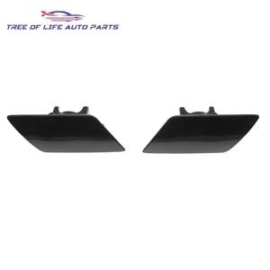 Audi Q5 Front <b>Bumper</b> Headlight Washer Nozzle Covers Left Right Plastic <b>Clip</b> On Trim - Product Image 2