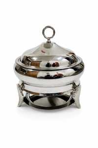 Classic Stainless Steel <b>Buffet</b> <b>Server</b> with Food Warming Stand for Wedding Events Restaurants Hotels and Catering Professionals - Product Image 3