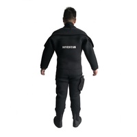 DIVESTAR Pakaian Selam Neoprene 6MM, Pakaian Selam Tahan Air Tahan Dingin Berat Terendam Semua Kering