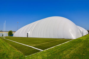 Không khí-hỗ trợ thiết kế hoàn hảo thể thao địa điểm rộng rãi Inflatable thể thao Dome Lều màng với PVC pvdf <span class=keywords><strong>PTFE</strong></span> màng - Product Image 5