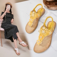 Sandales en gelée pour femmes, sandales décontractées pour femmes, chaussures décontractées à la mode, sandales tendance pour femmes