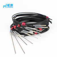 Nouveau boîtier en acier inoxydable de petit diamètre M3 3 mm d'origine en stock câble à fibre optique à faisceau traversant pour capteurs à fibre optique