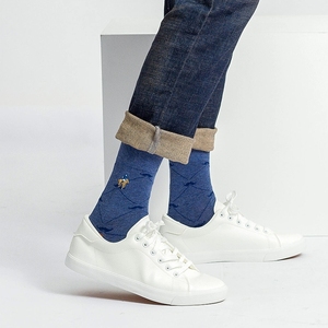 Jadely Paul Calcetines de Vestir Personalizados al por Mayor, Calcetines Deportivos de Algodón Peinado para Otoño e Invierno, Meias Mustache Chaussette, Calcetines de Colores al por Mayor - Product Image 4