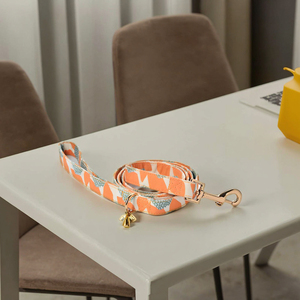 Laisse de chien en coton Durable moderne classique de luxe confortable réglable impression de mode douce personnalisée belle respirante - Product Image 1