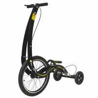 Vélo debout à trois roues de 20 pouces, conçu de manière unique, demi-vélo créatif de fitness, vélo freestyle