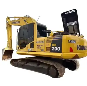 Forte capacité de charge excavatrice komatsu pc200 utilisée pc210 pc220 excavatrice d'occasion komatsu