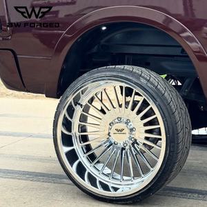 BW Geschmiedete LKW-Räder Super Single Räder Chevy C10 Truck 5x5 Räder PCD 6x135 8x170 8x180 für GMC Sierra 1500 2500 3500 - Product Image 3