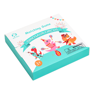 เกมจับคู่การ์ดธีมละครสัตว์สำหรับเด็กเล็กเพื่อการศึกษาปฐมวัย ของเล่นเสริมพัฒนาการสมองสำหรับเด็กวัยเตาะแตะ - Product Image 1