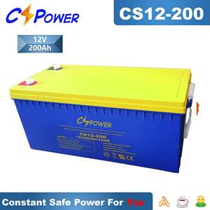 Batería de ciclo profundo CSPower 12V 200ah <span class=keywords><strong>AGM</strong></span>, batería de almacenamiento para panel solar de - Product Image 2