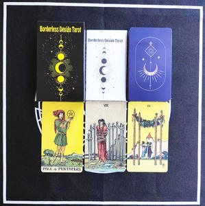 بطاقات أوراكل المخصصة بطاقات التارو طباعة بطاقات أوراكل الطوابق مع دليل - Product Image 1