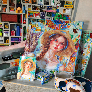 Cuộc Sống Tốt Loạt Người Ngoài Hành Tinh Nhân Vật Sống Phong Cảnh Chất Liệu Pet Dán 20 Dán Mỗi Gói Cho Kỳ Nghỉ Trang Trí - Product Image 3