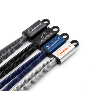 Sẵn sàng để tàu mẫu miễn phí 16.5 cm Nylon Cáp <span class=keywords><strong>USB</strong></span> cho Iphone cáp điện thoại di động. - Product Image 2