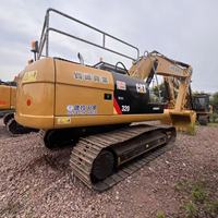 Excavatrice Caterpillar CAT320 d'occasion, excavatrice sur chenilles hydraulique Cat 320 d'occasion, faible nombre d'heures de travail, bon état, à vendre