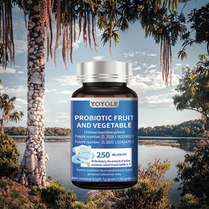 Kapsul probiotik tidak berbau mendukung Formula dukungan sayuran buah meningkatkan pencernaan - Product Image 4