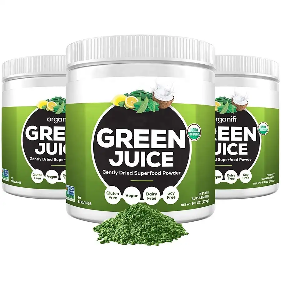 OEM/ODM Protein Pulver Vitamin Ergänzungen Solid Energy Drink Pulver Gesundheit Super Greens Super food