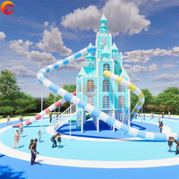 Équipement d'amusement de tuyau grande glissière en plastique d'intérieur de tube d'enfants de terrain de jeu d'enfants à vendre