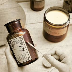 Bocaux en verre ronds de 4 oz, 8 oz, 12 oz en gros – Bouteilles pour médicaments, huiles essentielles, bouteilles d'expérimentation marron, pots pour bougies d'aromathérapie - Product Image 2