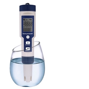 Medidor de Sal Portátil Tipo Pluma, Probador de Calidad del Agua, Salinómetro Digital, Impermeable, Probador de Salinidad para Piscinas - Product Image 1