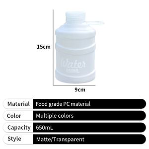 Botella de Agua Deportiva en Oferta, Mini Cubo Multicolor, Botella de Agua Portátil para Actividades al Aire Libre - Product Image 2