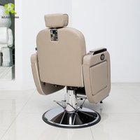 Fauteuil de soin capillaire électrique, fauteuil de salon de beauté, mobilier de salon, dossier et repose-pieds réglables, charge USB, cuir PU commercial