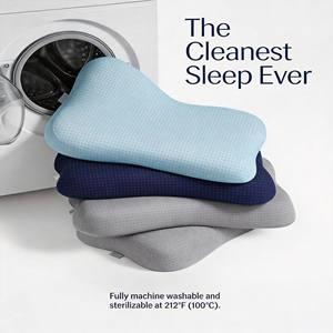 <span class=keywords><strong>Funda</strong></span> <span class=keywords><strong>de</strong></span> <span class=keywords><strong>Almohada</strong></span> Ortopédica para Cuello, Tamaño Queen, Ergonómica, <span class=keywords><strong>de</strong></span> Lujo, Ventilada, Transpirable e Hipoalergénica - Product Image 4