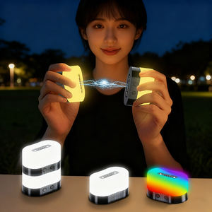 Lampes de jardin LED d'extérieur, LED imperméables, éclairage décoratif pour la maison et la cour, lanterne <span class=keywords><strong>Minecraft</strong></span>, LED mignonnes, lampes de camping rouges - Product Image 3