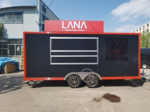 Camion de restauration rapide mobile OEM, hamburger, frites, remorque alimentaire, chariot à hot-dogs, stand de nourriture, collations - Product Image 3