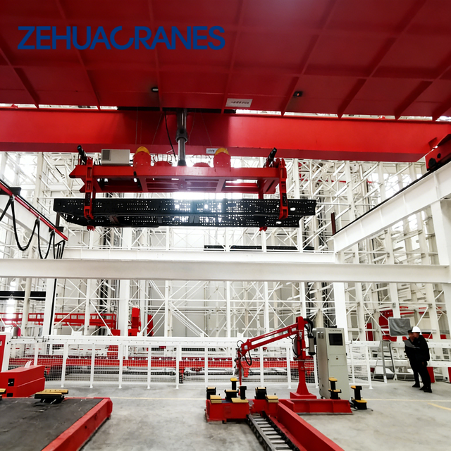 Smart Intelligent Factory Overhead Crane Automated Remote Control Lifting  Intelligent Hoist with AntiSway & Positioning