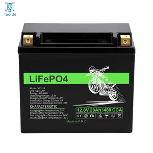 Batterie au lithium fer phosphate <span class=keywords><strong>12V</strong></span> 28Ah personnalisée pour démarrage de moto Batterie au lithium - Product Image 4