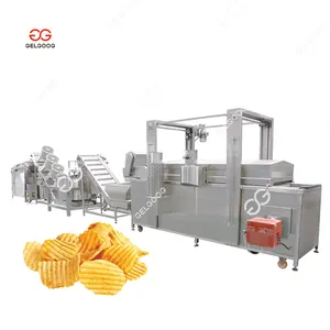 Komple kızarmış karmaşık bileşik Pringles patates cipsi üretim hattı ekipman tesisi