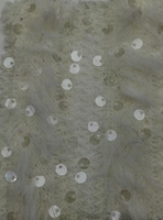 Tissu en polyester 100 % léger, tissé, brodé de dentelle, orné de perles et de paillettes, idéal pour les robes personnalisées pour garçons et filles – Vente chaude