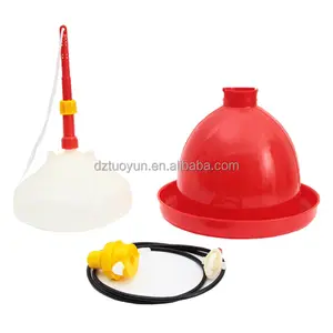 TUOYUN Neues Produkt Broiler Feeder und Bell Drinkers Home Use Plastic Duck Automatic Drinker
