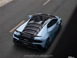 Nuevo Kit de Carrocería de Fibra de Carbono para Lamborghini Huracán EVO, Incluye Difusor Delantero, Alerón y Parachoques - Product Image 6