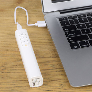 Rechargeable PPT Page Turner With Remote Control Electronic Pointer For Teaching Multimedia Presenter <b>Projector</b> Pen - Product Image 3