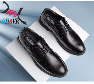 Zapatos de Vestir Casuales con Cordones para Hombre, de Moda, 2 Colores, Tallas 38-48, Antideslizantes y Resistentes al Desgaste, para Primavera, Verano e Invierno, Venta Directa de Fábrica - Product Image 6