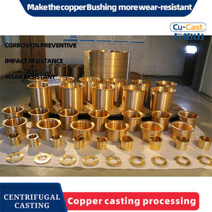 Rodamientos de aleación de cobre autolubricantes con bridas de fundición centrífuga de venta directa de fábrica C93700 - Product Image 5