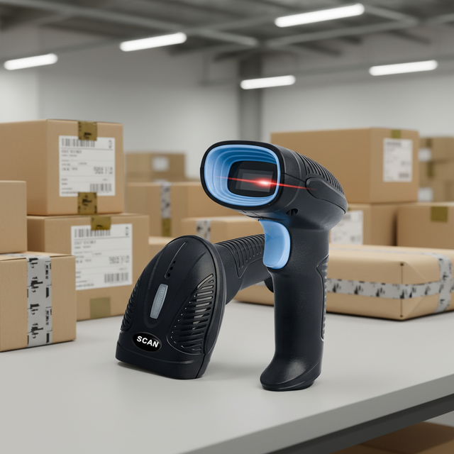 CQH10BG Wireless 2.4G Barcode Reader Wired USB 1D CCD Barcode Scanner BT bar Code Scanner for Retail Store Price Scanning
