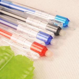 Benutzer definiertes Logo Umwelt freundliches wärme lösch bares Stiftset für Schul briefpapier - Product Image 3