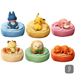 Nuova Serie 2026: Blind Box Originale al 100% <span class=keywords><strong>Pokémon</strong></span> Casual Time - Decorazioni Anime Cartoon e Figure <span class=keywords><strong>Pokémon</strong></span> - Product Image 1