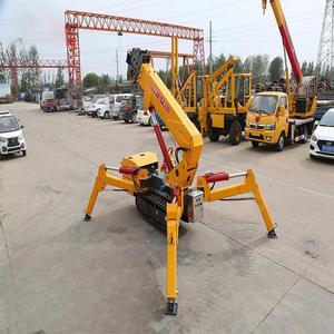 รถเครนแมงมุมแบบใหม่ 3 ตัน แขนยืดหดได้ หมุนได้ 360 องศา เครื่องยนต์ดีเซล - Product Image 1