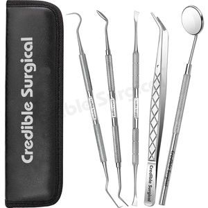 Instruments Dentaires Usine d'Outils Français en Acier Inoxydable Fabriqué Odontologia Instrumental par Crédible Chirurgical - Product Image 6