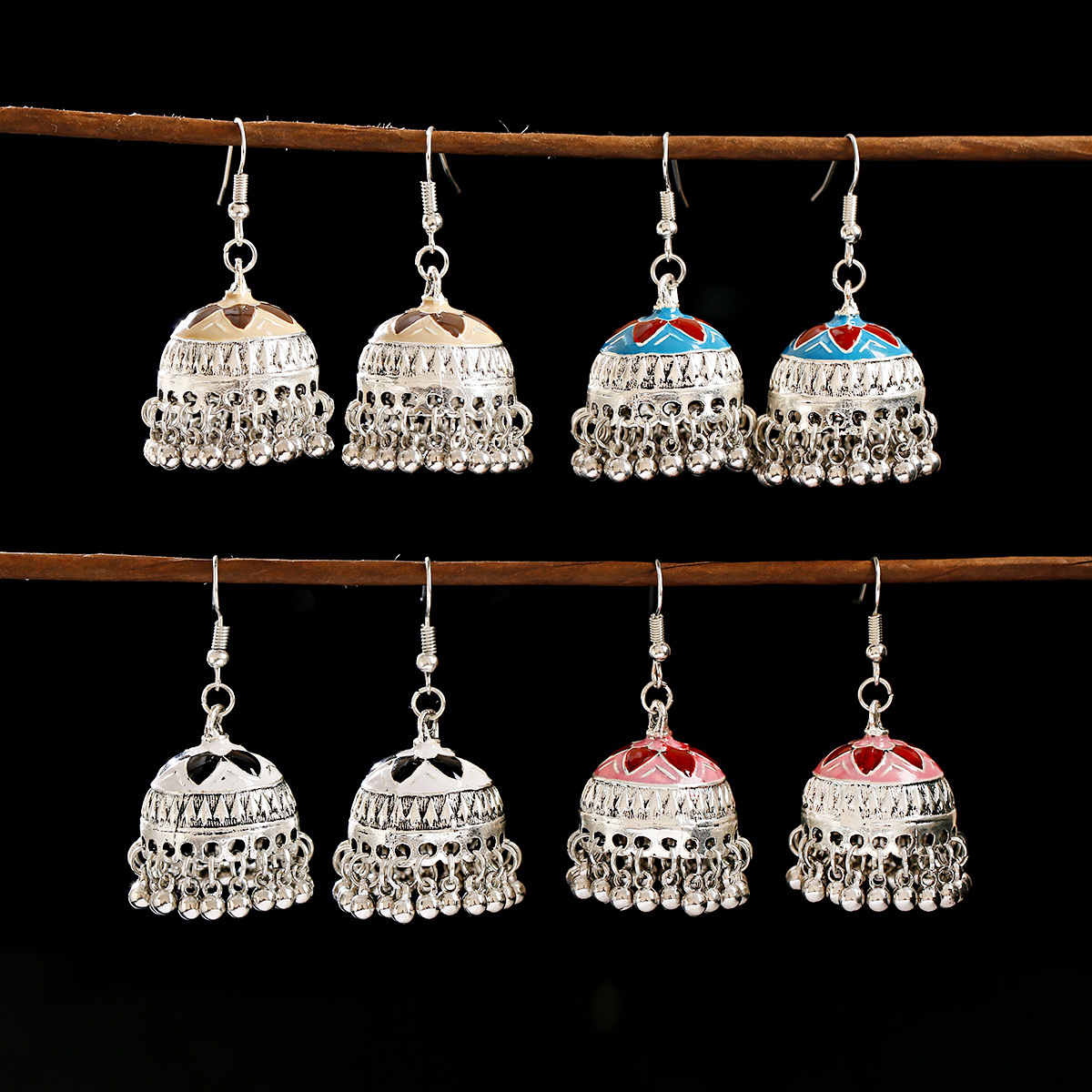 earrings indian traditional