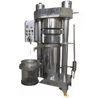 Presse hydraulique à froid pour l'extraction d'huile de beurre de cacao, de graines de sésame, de noix de coco, d'olive et d'avocat