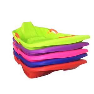 <span class=keywords><strong>Luge</strong></span> à neige en plastique avec frein, matériau haute densité, écologique, durable, antidérapant, <span class=keywords><strong>pour</strong></span> <span class=keywords><strong>2</strong></span> personnes, poignée, toutes les montagnes, adulte - Product Image 2