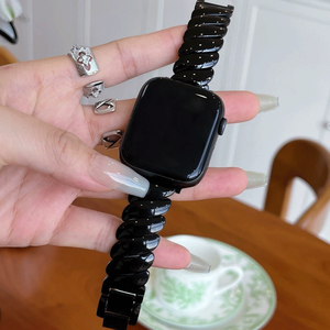 Unique 2025 elegante <span class=keywords><strong>mujer</strong></span> correa de <span class=keywords><strong>reloj</strong></span> de Metal inoxidable para <span class=keywords><strong>Apple</strong></span> <span class=keywords><strong>Watch</strong></span> Series 10 9 8 7 6 <span class=keywords><strong>5</strong></span> 4 42mm 46mm 45mm pulsera de <span class=keywords><strong>mujer</strong></span> - Product Image 1